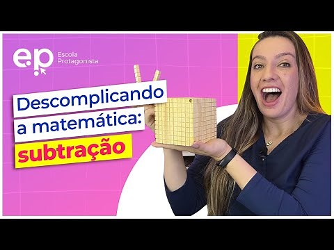 Como ensinar subtração com material concreto.