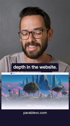 Parallax Scrolling Creates Depth