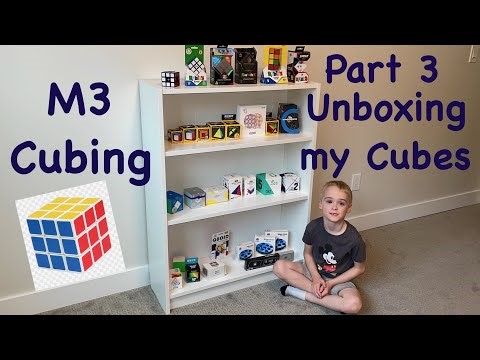 Unboxing Cube Collection 2025 - GAN, YuXin and YJ Brand Cubes (PART 3)