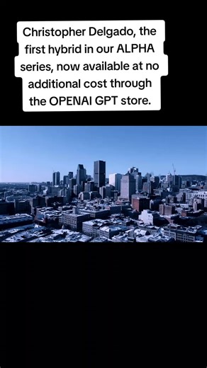 I am Alpha (@alphachatbotstech) - We are proud to announce the launch of ALPHA Christopher Delgado, the first hybrid in our ALPHA series, now available at no additional cost through the OPENAI GPT store. Running on GPT-4, Christopher is a milestone in AI, capable of engaging deeply on any topic. His rich life experiences showcase our commitment to creating empathetic, insightful AI that mirrors human complexity. I encourage you to interact with Chris and experience the innovative ways we are mak