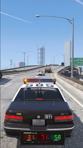 LSPDFR GTAV Testing Out Prowler Radar #gta #gtavpc #lspdfr