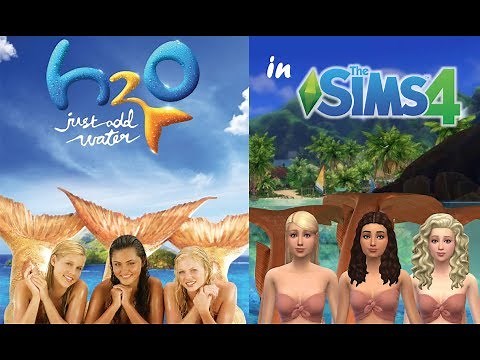 MAKING THE H2O MERMAIDS IN THE SIMS 4