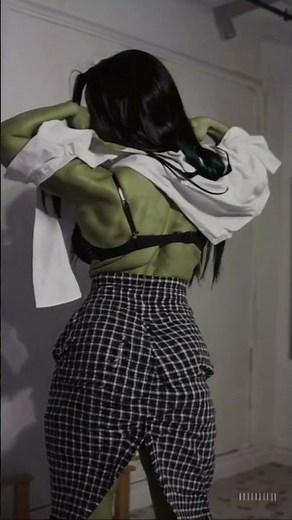 SHE HULK CLOTHES RİPPİNG #transformation