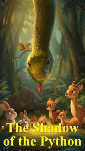 🐍 The Giant Shadow | Wild Emora EN #shorts #python #wildemoraen