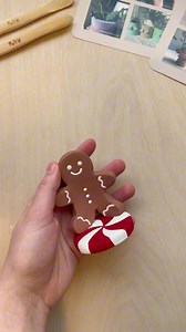 32K views · 343 reactions | This adorable little gingerbread man 凉 Just one way you can decorate your home this Christmas with air dry clay. (I know.. we forgot the gumdrop buttons! 臘) Get Pott'd: https://getpottd.com/products/pottd-home-air-dry-clay-pottery-kit #airdryclay #pottery #potteryathome #DIYpottery #DIY #craftideas #giftideas #christmasgifts #christmas #christmasdecor #gingerbreadman | Pott'd | Facebook