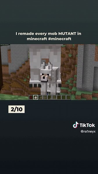 Minecraft Mutant Mob Transformation