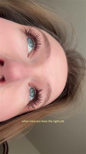 Brown mascara for Soft Summer & blue eyes 👀💌 #grwm #brownmascara