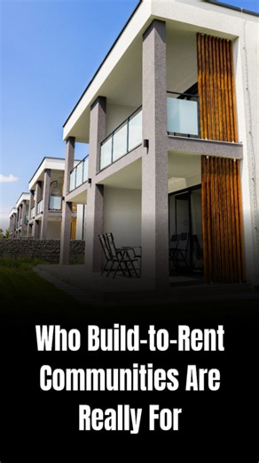 Build-to-rent communities are booming. But who are they for?