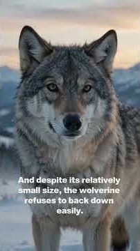 Wolf vs Wolverine: A Clash of Endurance and Power