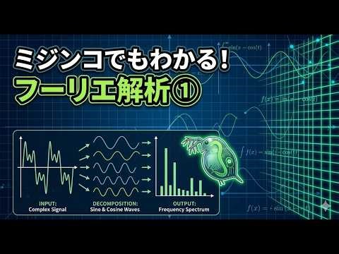 ダチョウでもわかるフーリエ解析１ 基礎数学編 ずんだもん ゆっくり