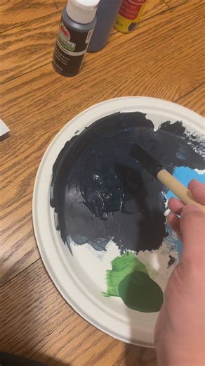 The process of making Squidward’s house. I surprised myself with how well it turned out. Reveal of all three houses at the end. #spongebob #squidward #painting #setdesign | Kinsey Rae Shifflett