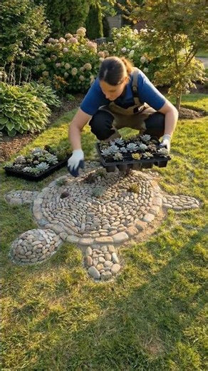 TURTLE Garden Feature Transformation! Unbelievable Before & After 🐢✨