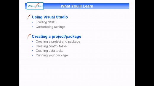 SQL Server Integration Services (SSIS) Part 1 - Getting Started