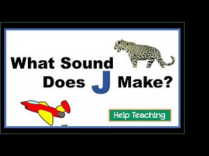 What Sound Does the Letter J Make? | Learn the Alphabet ABC Phonics