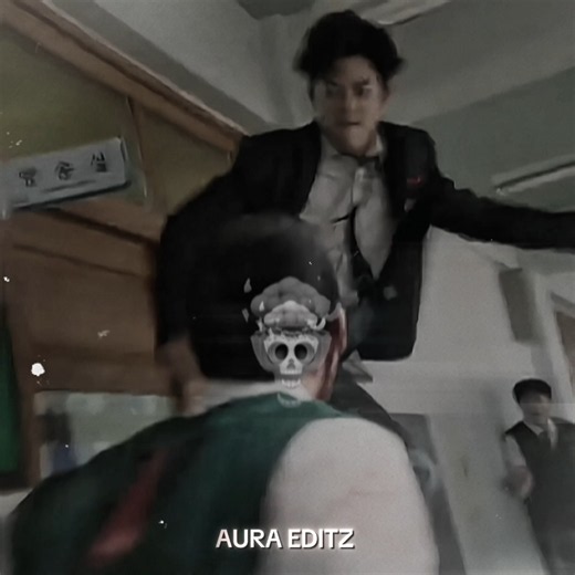 Bro Aura In This Scene 🔥💀🎬 | All Of Us Are Dead | Real Moonshine | #shorts #allofusaredead #edit
