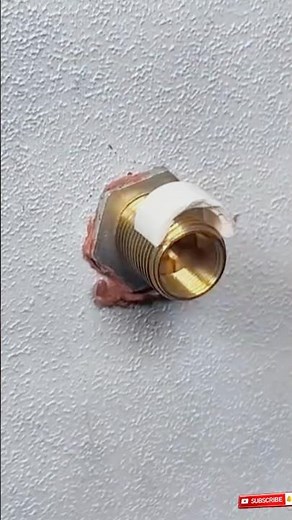 How to Install a Faucet on Iron Pipe 🤜 Easy Plumbing DIY Guide 🤙 #craft #handmade #skills