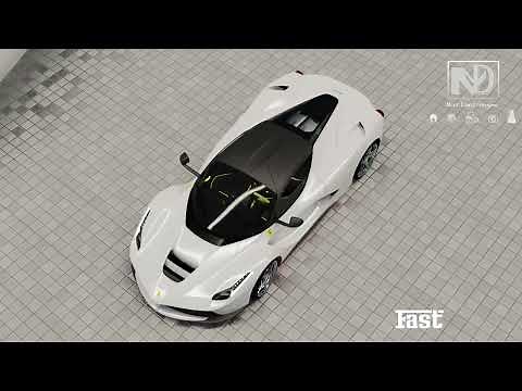 Ferrari La ferrari Animation by Max Lanz Animations