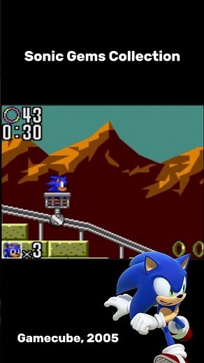 Sonic Gems Collection (2005, Gamecube) Retro Gameplay #sonicthehedgehog #sega #retrogaming #sonic
