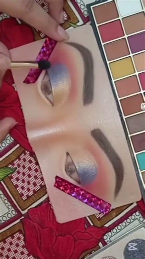 natural party makeup tutorial| natural golden and blue eye makeup tutorial #makeupeffects #makeup