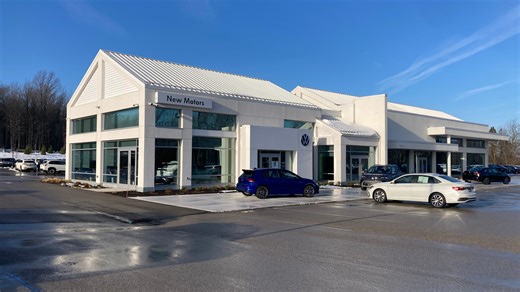 The land has been sold, but ownership of New Motors is unchanged