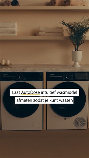 41 reactions | Met AutoDose krijgt elke was precies wat het nodig heeft, geen giswerk meer, niet constant bijvullen. Gewoon propere kleding, dag na dag, zonder moeite. #wasmachine #AutoDose #sensingwhatmatters #whirlpool #WhirlpoolBelux | Whirlpool | Facebook