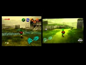 Third Rate Game Play: Legend of Zelda: Ocarina of Time 2D / 3D [Part 1]