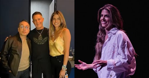 Alejandro Sanz y Stephanie Cayo tendrían un romance: Ella lo acompaña en su gira musical