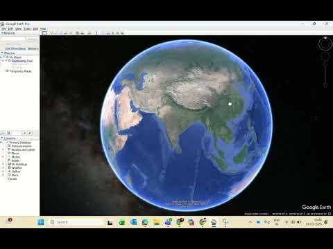 Google Earth Pro basic interface #googleearth #drawing #autocad 