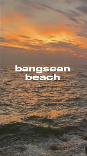 Bangsean Beach Exploration with Fresh Local Street Food #thailand #coastline #bangseanbeach