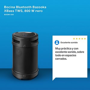 16K views · 23 reactions | Lleva la música al máximo y siente cada beat, con esta bocina Bluetooth. Cómprala en tu tienda Steren más cercana o en línea  https://bit.ly/43SVLM5 Su tamaño, peso y diseño te permiten llevarla de un lado a otro y su batería recargable te dará hasta 6 horas de reproducción continua. Quienes ya tienen este producto se sienten muy satisfechos con su funcionamiento y te lo recomiendan. | Steren Guatemala | Facebook