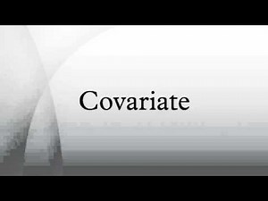 Covariate