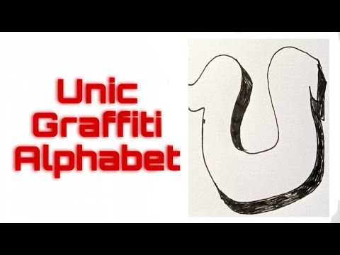 4 Alphabet Graffiti Drawing Techniques