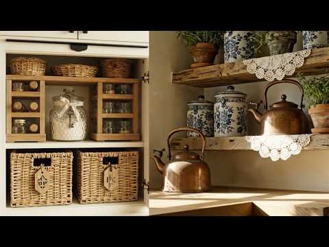 Tiny Kitchen, Big Style! Farmhouse English Storage Ideas for Small Spaces (Shabby Chic Magic)