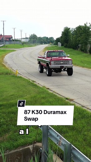We’ve finally buttoned up the finishing touches on our 6.6L Duramax diesel swapped K30 🤩 Interested in swapping a Duramax into a Square Body Chevy truck? Give us a call at 630-277-8239 to speak with one of our specialists. #wcfab #wehrlicustomfab #wehrlicustomfabrication #duramax #duramaxdiesel #duramaxswap #dieselperformance #swaptruck #k30 #k20 #c10 #k10 #chevytrucks #squarebody #squarebodychevy