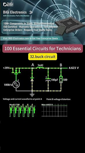 DC-DC Converters Explained: Buck (Step-Down) vs. Boost (Step-Up) Circuits! (Circuits #32 & #33)