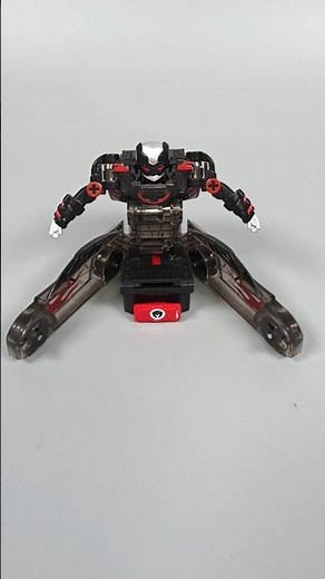 Turning Mecard God TANATOS Car Robot Toys Review