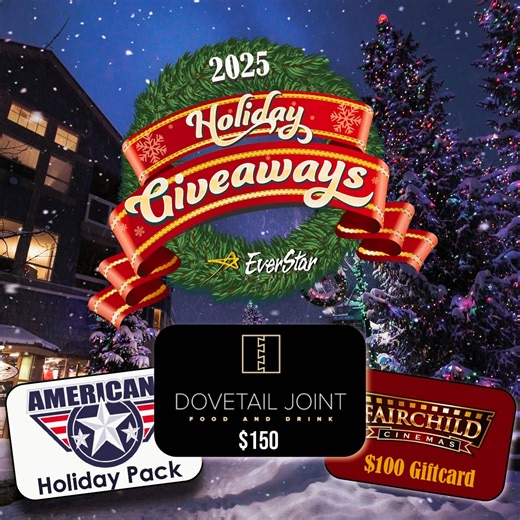 Our ✨Holiday Giveaways✨ start now! This year we've got three prizes up for grabs for three lucky winners. To enter for any (or all) these prizes, hit Learn more! This year our prizes include One $100 Fairchild giftcard, One Americans Hockey Holiday Pack (4 flex tickets, 1 beanie), and one $150 giftcard for Dovetail restaurant! You can enter anytime from now through 11:59PM local time on Tuesday, 12/16 and we'll announce our three winners on 12/17 both on socials and via provided email. Best of l