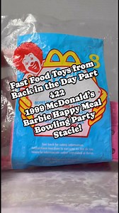 397K views · 1.5K reactions | Fast Food Toys from Back in the Day Part 422 1999 McDonald’s Barbie Happy Meal Bowling Party Stacie! #barbie #barbiedoll #mcdonalds #happymeal #dollstagram #90snostalgia | CPJ Collectibles | Facebook