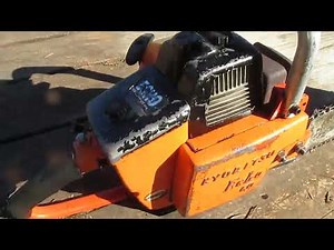 Etowah Chainsaw Museum. Saw No.2. Echo 60S Super CS60S