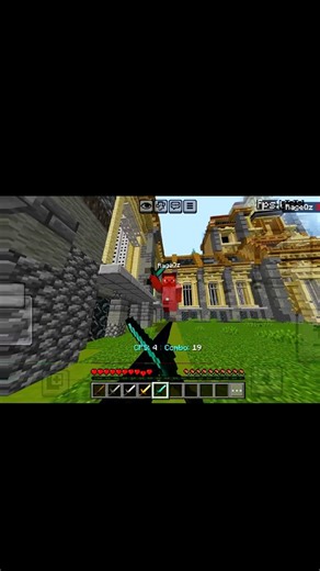 When Dream play Minecraft on mobile #minecraft #mobile #dream #shorts