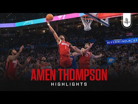 Rockets Breathe Sigh of Relief After Amen Thompson Injury Update