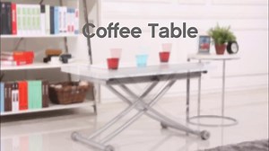 Space Saving Coffee Table Transforms Into Dining Table In Seconds