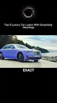 Top 5 Luxury Car Logos With surprising Meanings #2 #carorigins #LuxuryCars #CarLogos #CarHistory