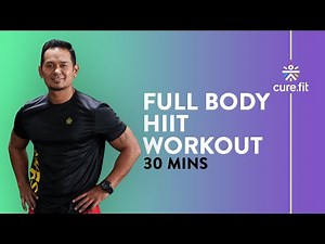 30-Min Full Body HIIT Workout at Home | Fat Burn & Cardio | cult fit | ‪@cult.official‬