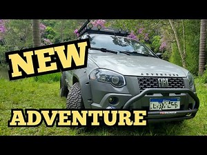 PALIO ADVENTURE COM NOVA GRADE E PARACHOQUE PERSONALIZADO !!!