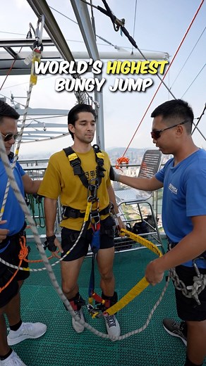 World’s Highest Bungy Jump ✅ | Wil Dasovich