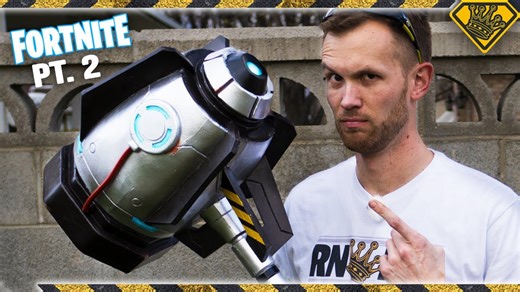 Part 2: Completing Our Incredible DIY Fortnite Rocket Hammer Project