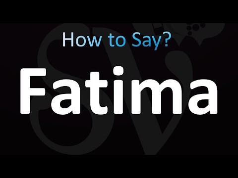 How to Pronounce Fatima (Correctly!)