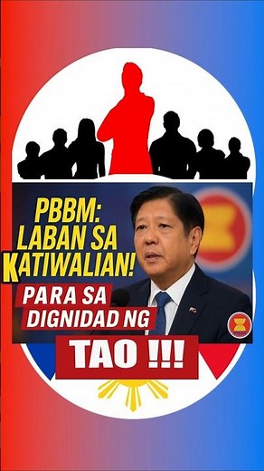 “PBBM: Laban sa Katiwalian, Para sa Dignidad ng Tao!”