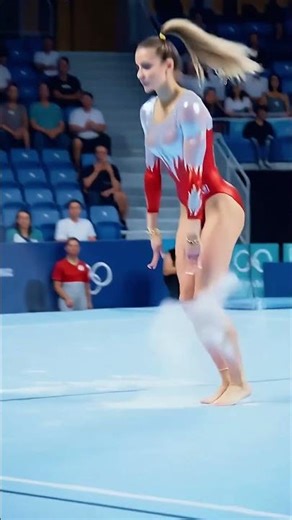 The Canadian gymnast delivers a powerful balance beam routine at the World Final.